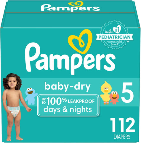 PAMPERS GIANT Size5 112CT