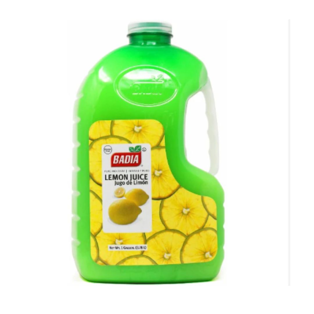 BADIA LEMON JUICE 128OZ / 4