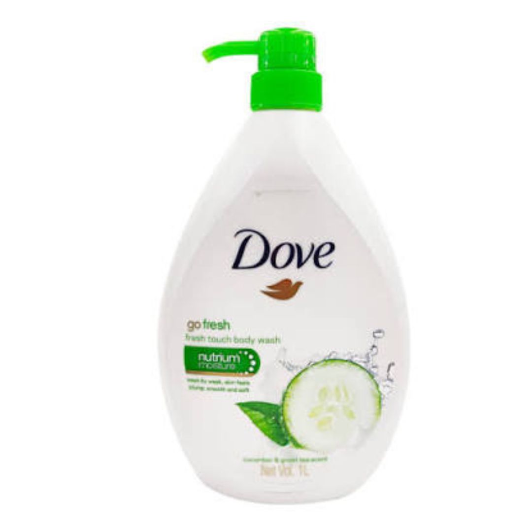 DOVE SHOWERGEL FRESH TOUCH CUCUMBER 1LT