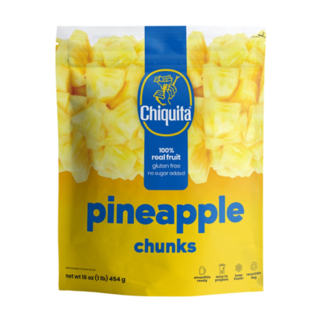 CHIQUITA IQF PINEAPPLE CHUNKS 2.5LB