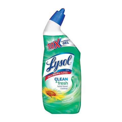 Lysol Toilet Bowl Cleaner - Clean & fresh country 24oz