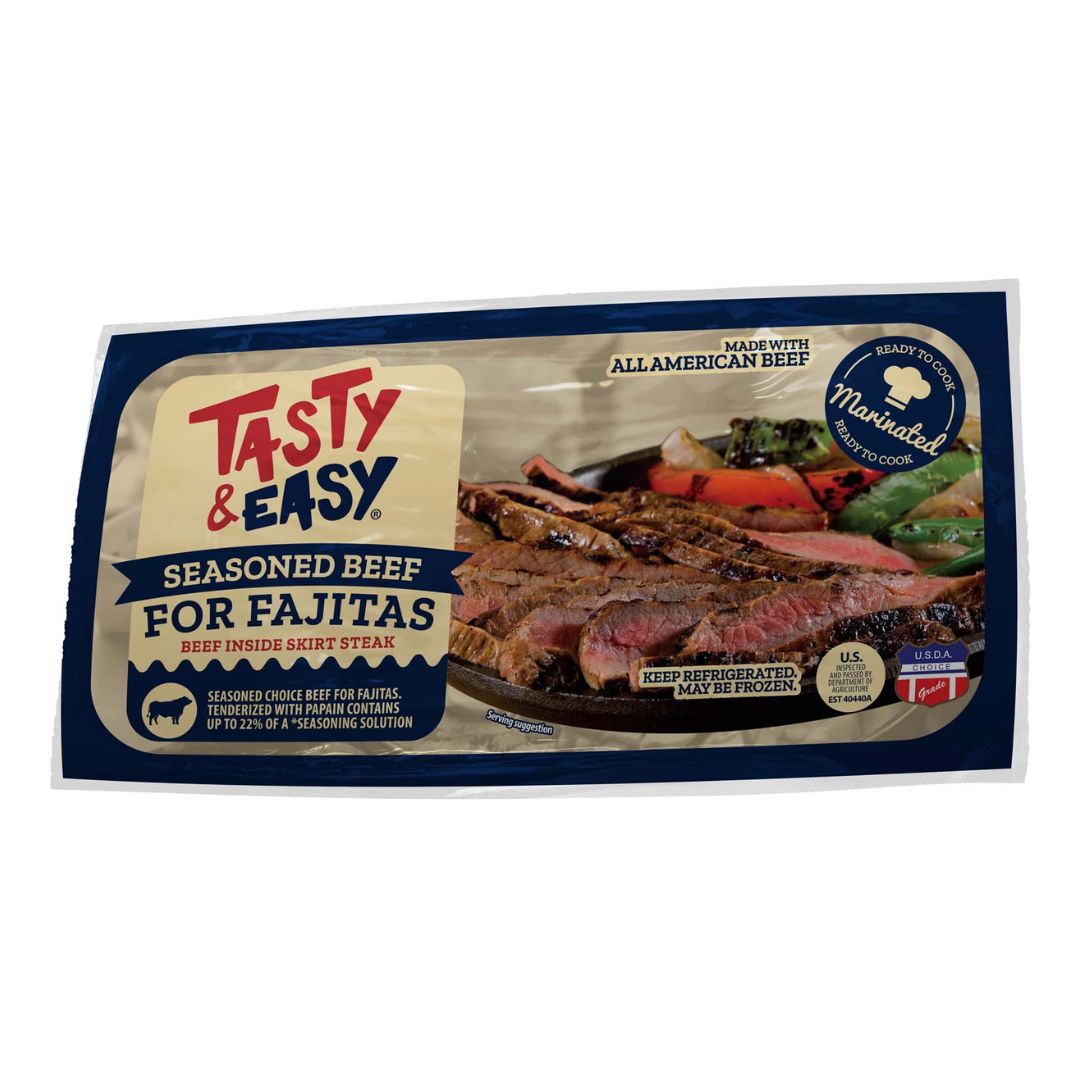 R&F FROZEN BEEF SEASONED FAJITA CHOICE 1.2LB