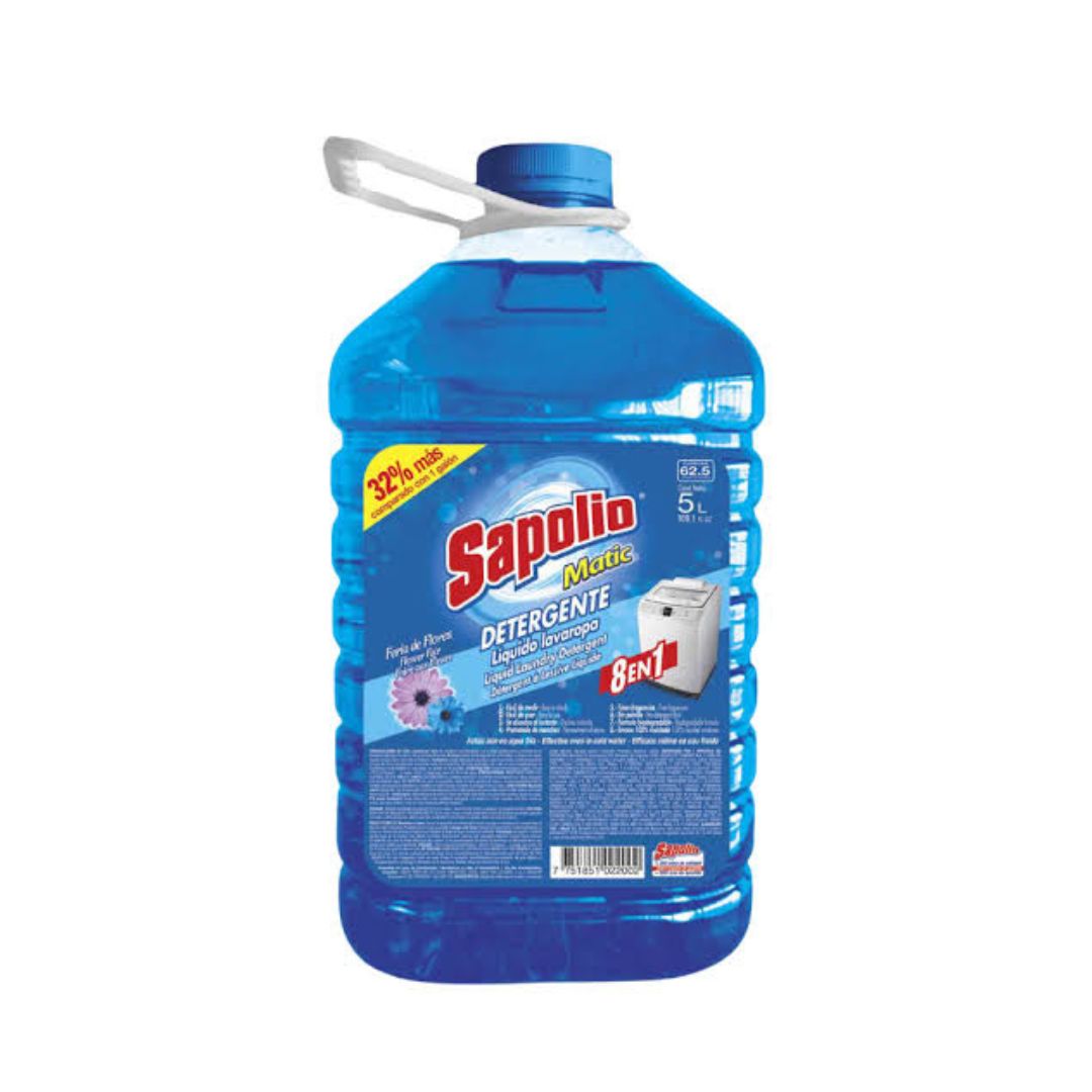 SAPOLIO LIQUID DETERGENT FLOWERS 5L