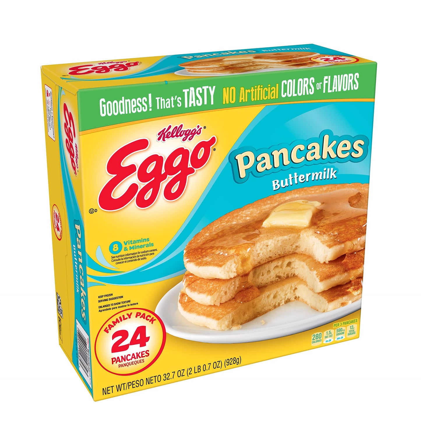 EGGO BUTTERMILK PANCAKES 24 / 1