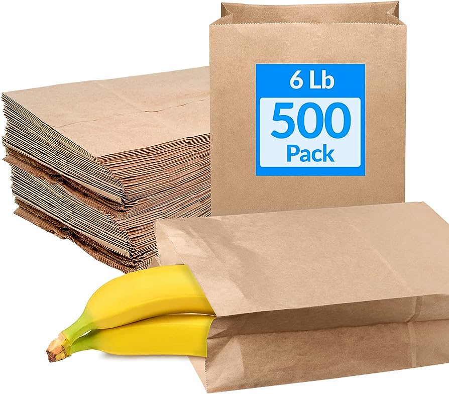 SOLUPAC GROCERY BAG # 6 500 PCS
