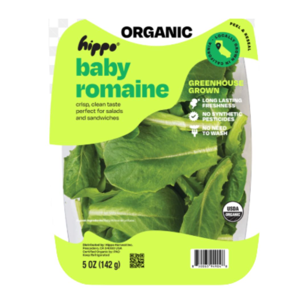 HIPPO ORGANIC BABY ROMAINE 5OZ / 6