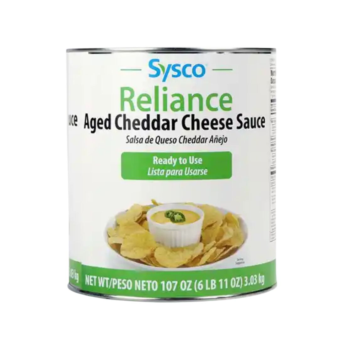 SAUCE CHEESE CHEDDAR 6/#10