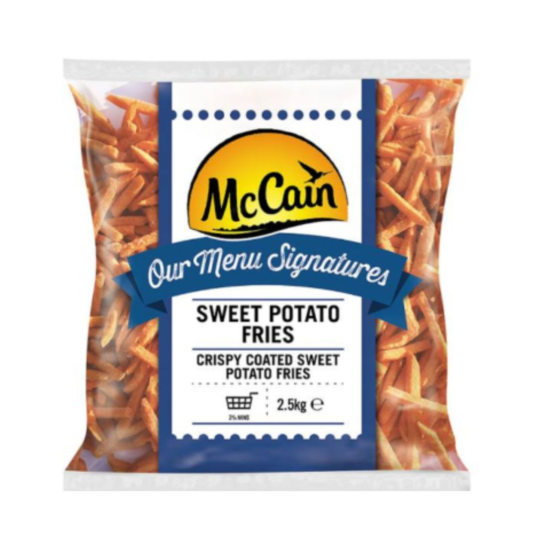 MCCAIN POTATO FRIES SWEET 2.5LB / 6