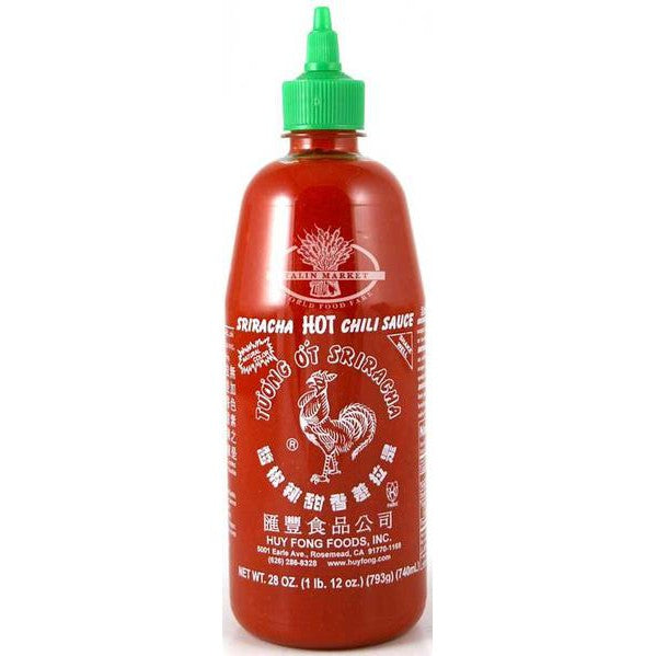 SRIRACHA SAUCE CHILI HOT 28 OZ / 12