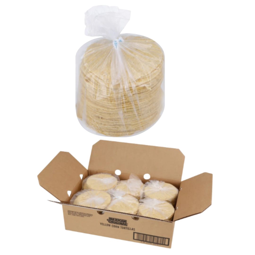 TORTILLA CORN YELLOW FRESH 120CT/6