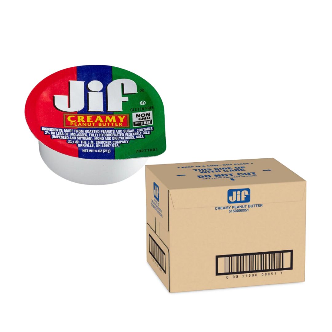 JIF PEANUT BUTTER CREAMY CUP 200/.75Z