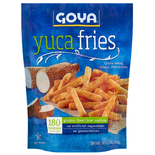 GOYA FROZEN YUCA FRIES 16 oz