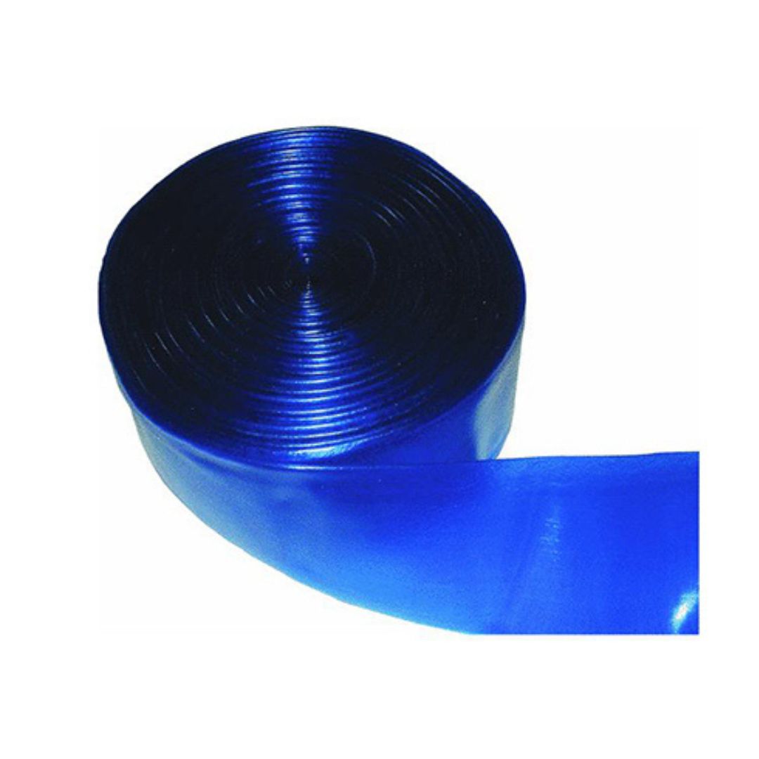 Pool Backwash Hose, Blue Transparent, 1-1/2 In. x 50 Ft.
