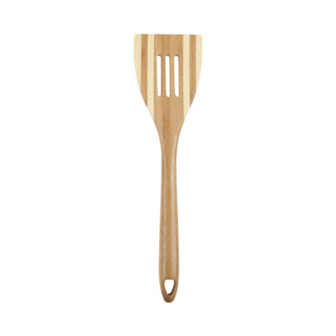 Slotted Spatula, Bamboo, 12-In.