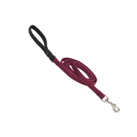 Eco Dog Leash, Berry Pattern, 1/2-In. x 6-Ft.