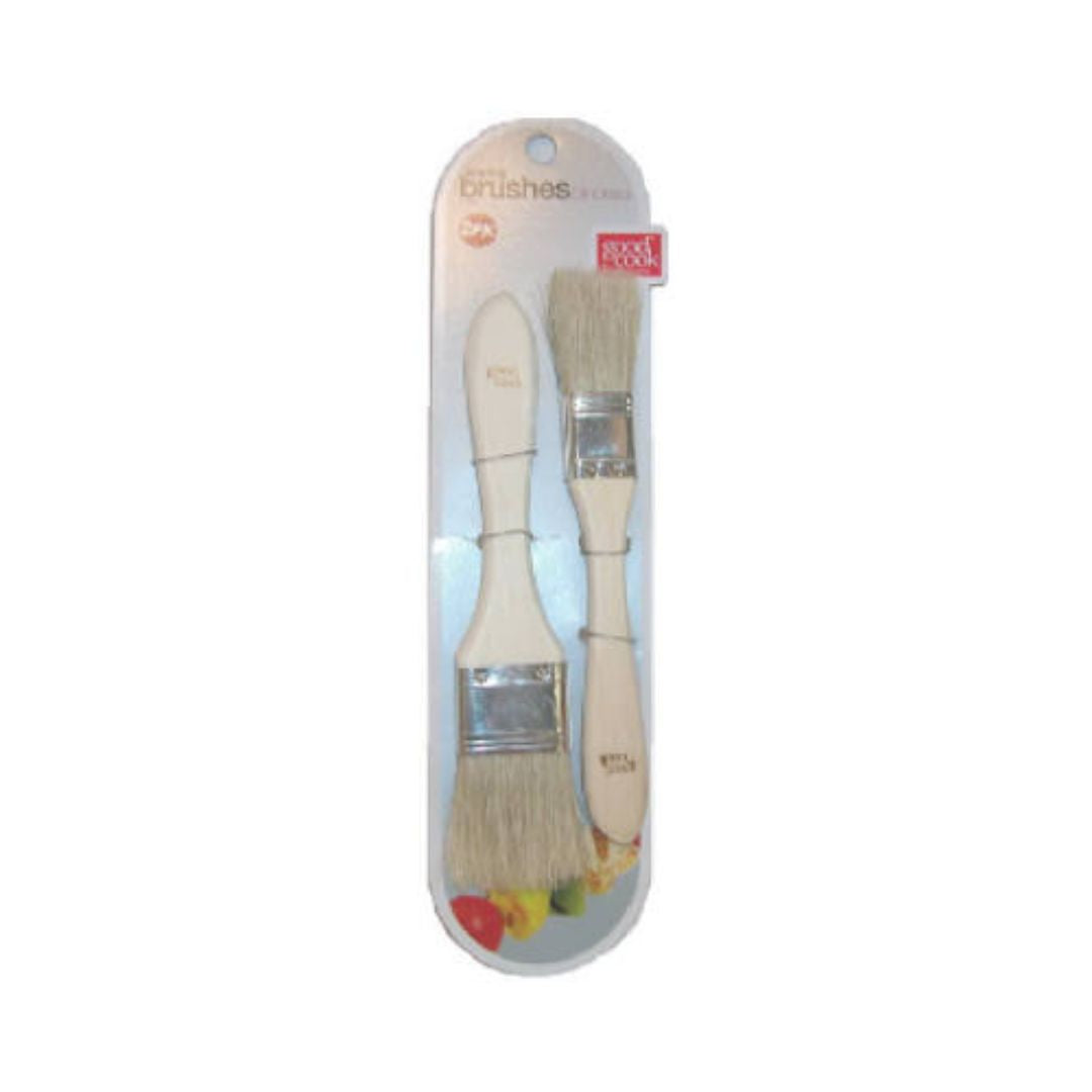 Pastry/Basting Brushes, 2-Pk.