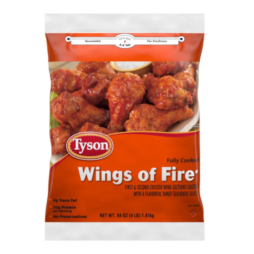 TYSON FC ORIGINAL WINGS ON FIRE 5LB/2