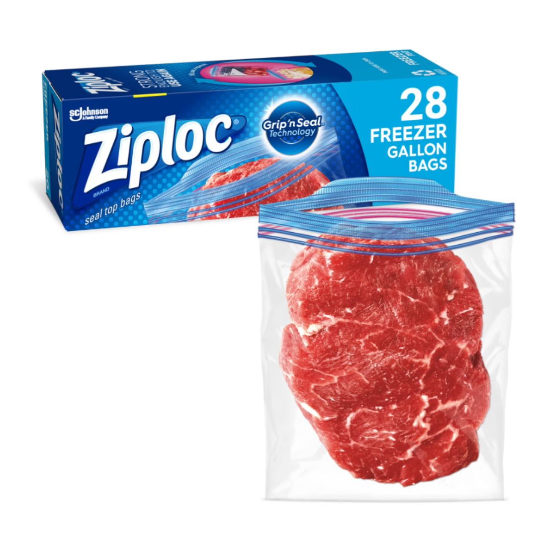 ZIPLOC FREEZER QUART ( 9 x 38CT )