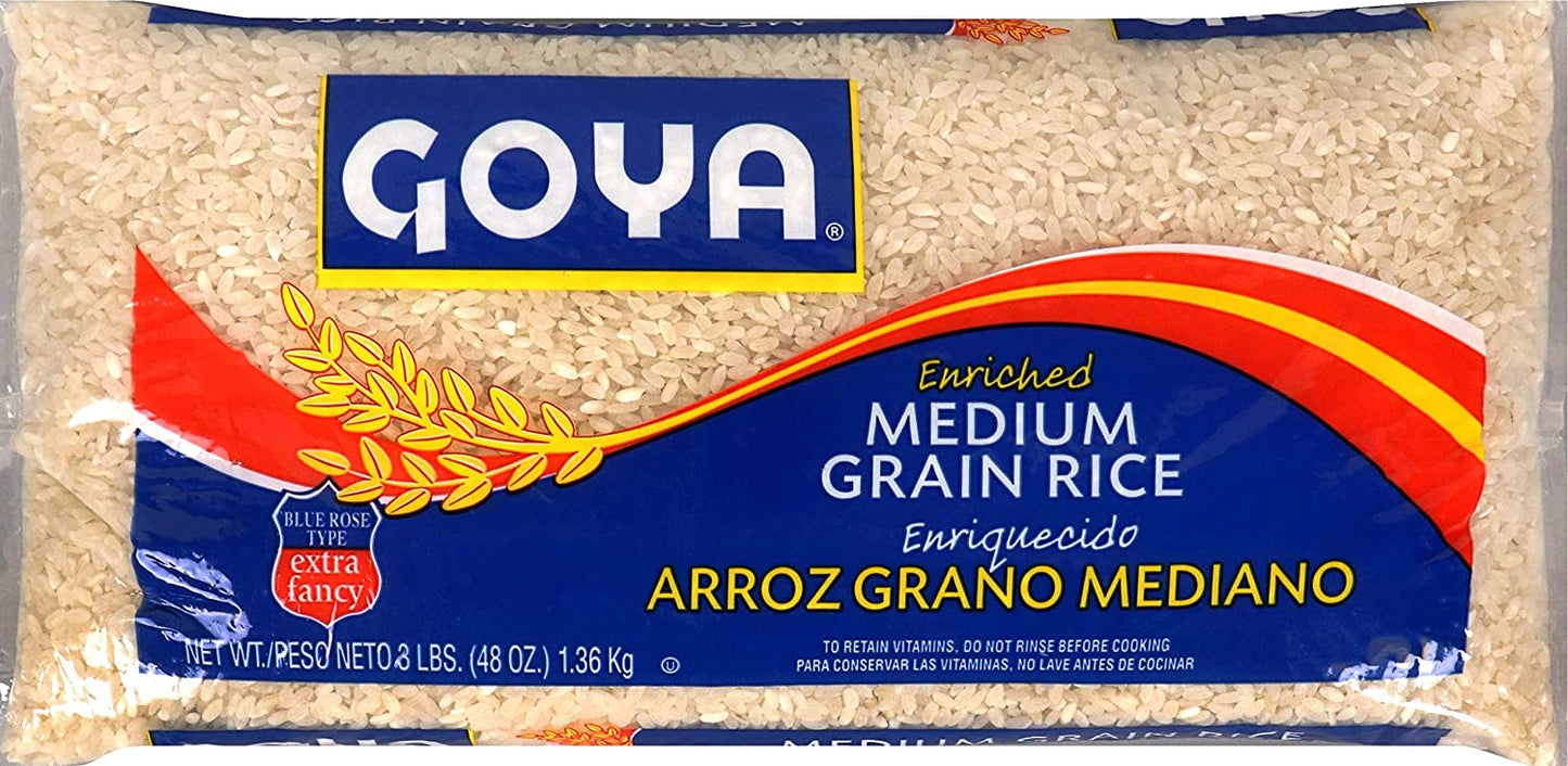 GOYA MED GRAIN RICE 3LBS
