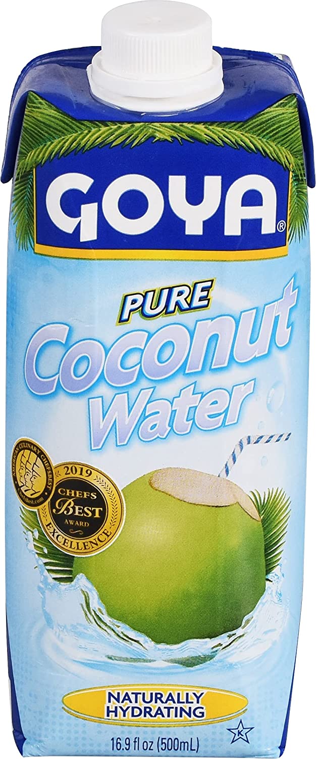 GOYA 100% COCONUT WATER 16.9oz / 24