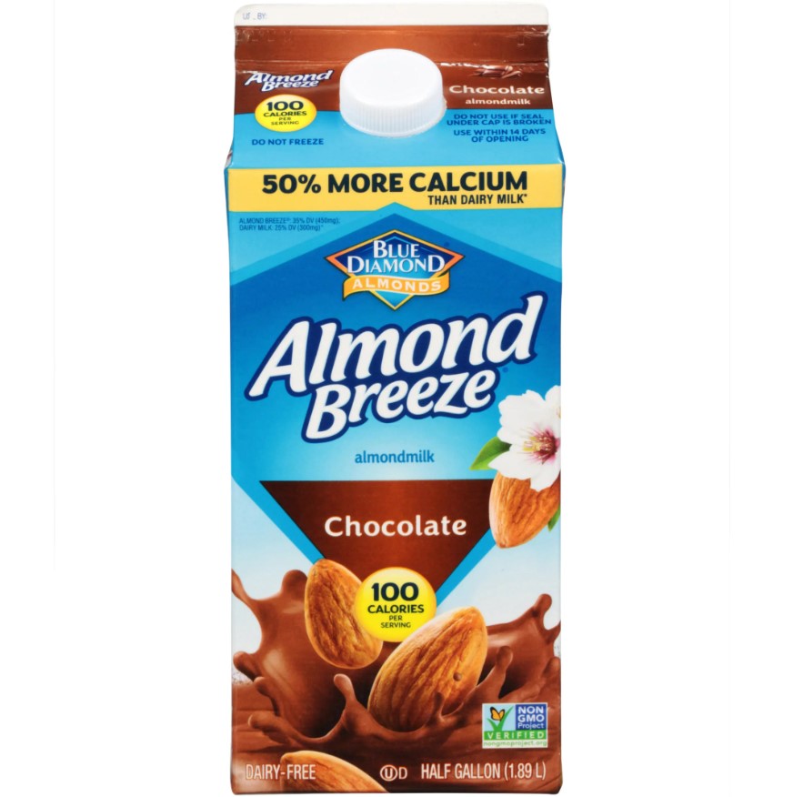 ALMOND BREEZE CHOCOLATE (6 x 64OZ)