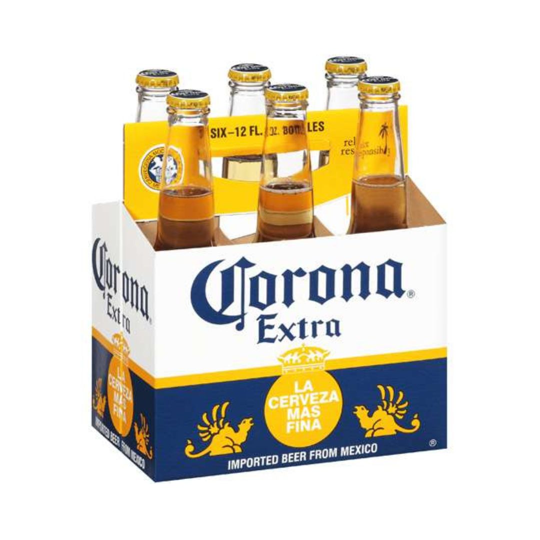 CORONA EXTRA 12OZ GLASS 4X6 / Case