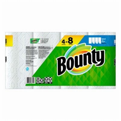 BOUNTY 4 ROLL TOWEL Select-A-Size
