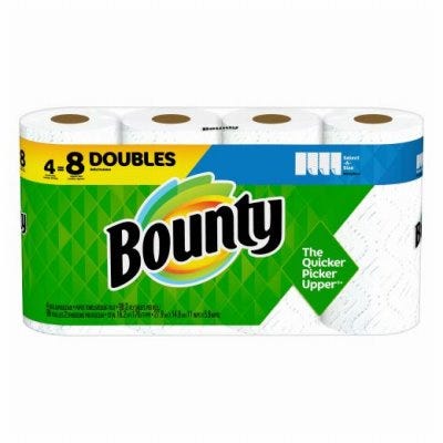 BOUNTY 4 ROLL TOWEL Select-A-Size