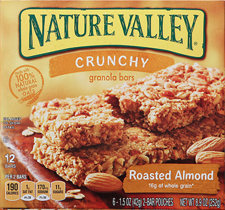Nature Valley GRANOLA ROASTED ALMOND ( 12 x 8.9 oz )