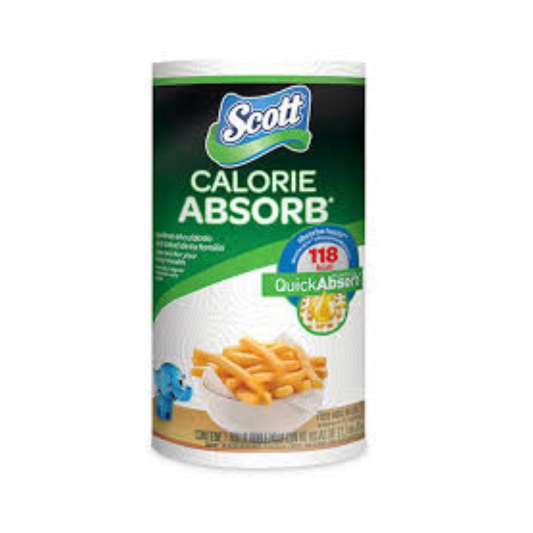SCOTT CALORIE KITCHEN ROLL 2P 1x12Roll
