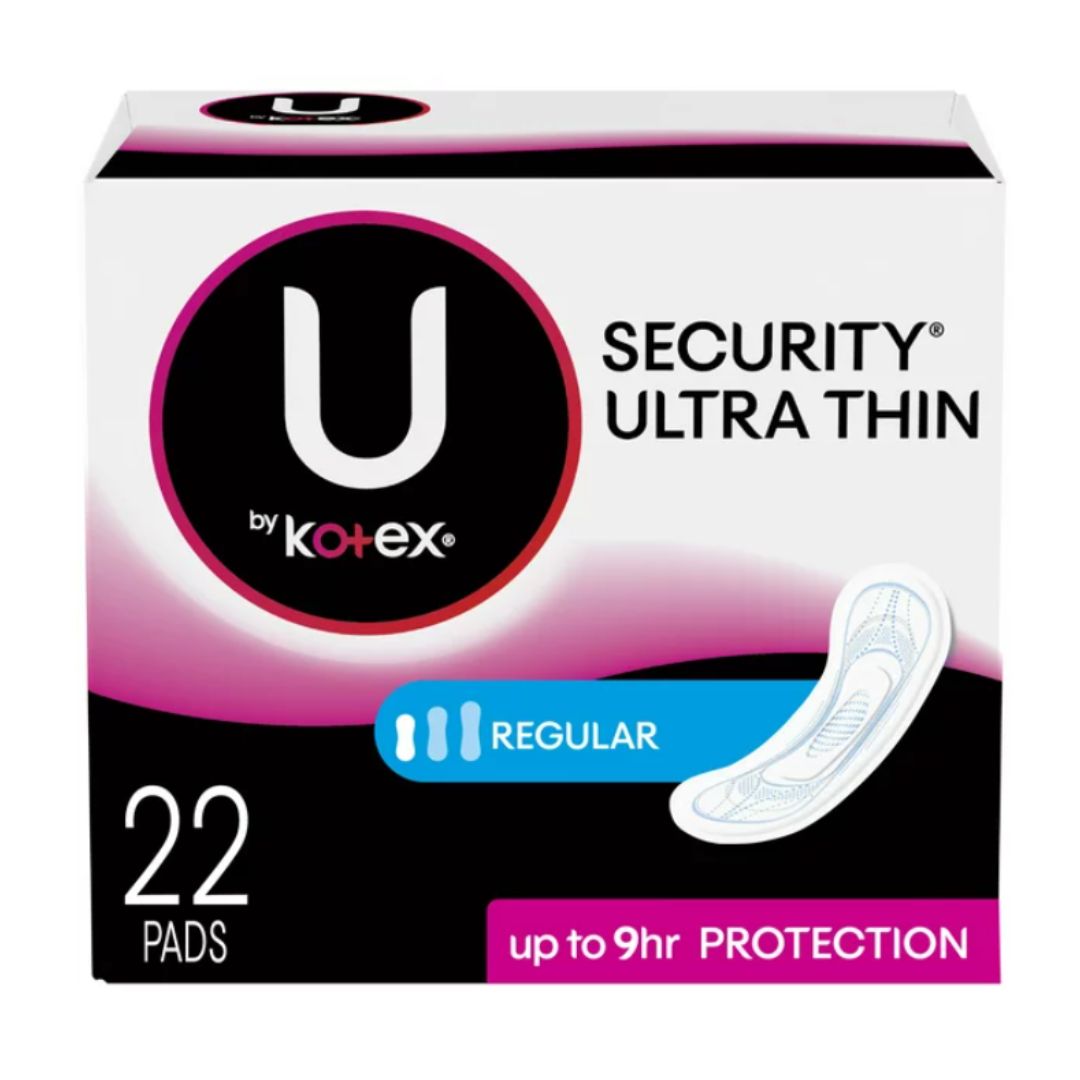 KOTEX ULTRA THIN REGULAR SANITARY PAD 22count - 8Pack