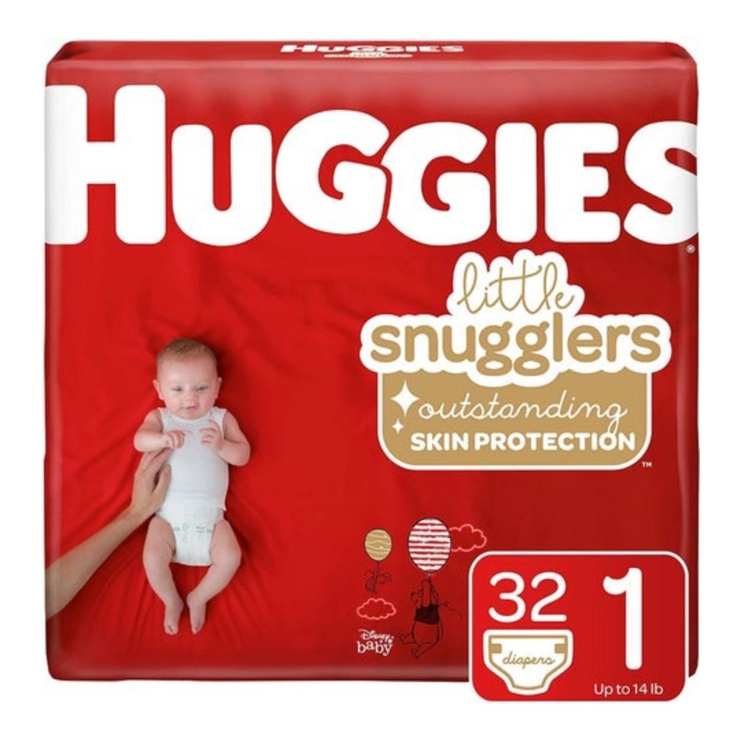 HUGGIES DIAPERS SUPREME JUMBO S1 32PCx4PK