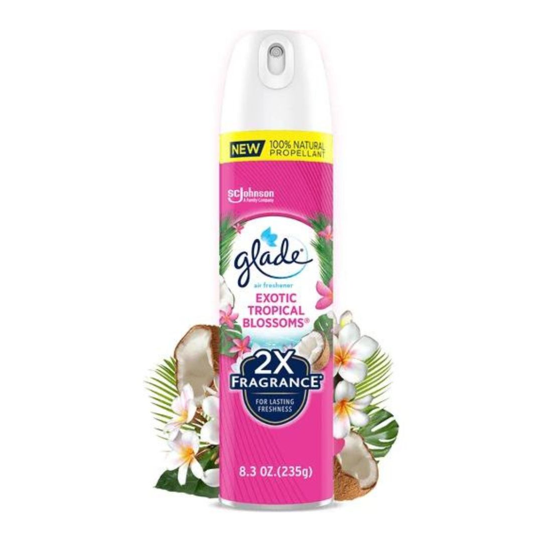 GLADE AEROSOL TROPICAL BLOSSOM 8.3OZ (3X2Pack)