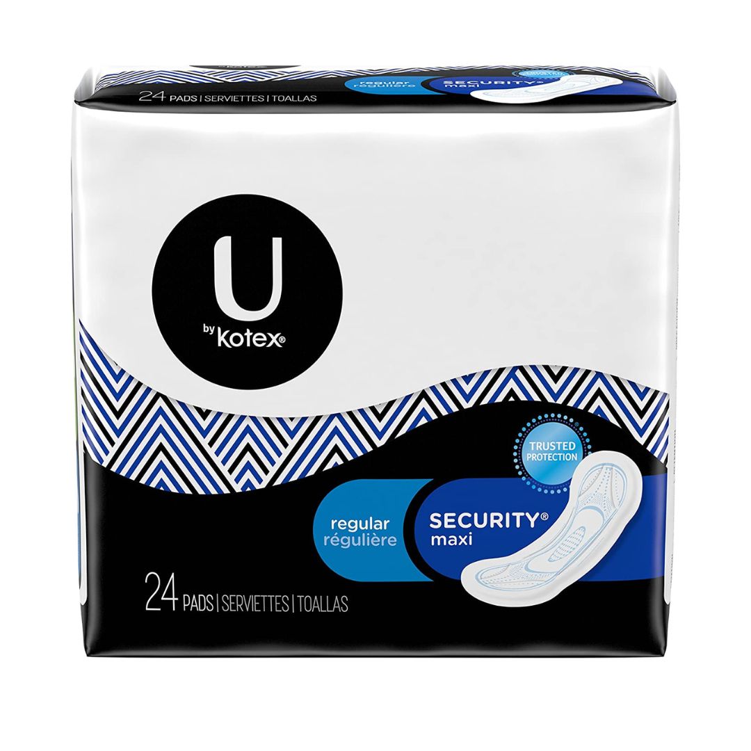 KOTEX U PREMIUM REGULAR MAXI PAD 6/24