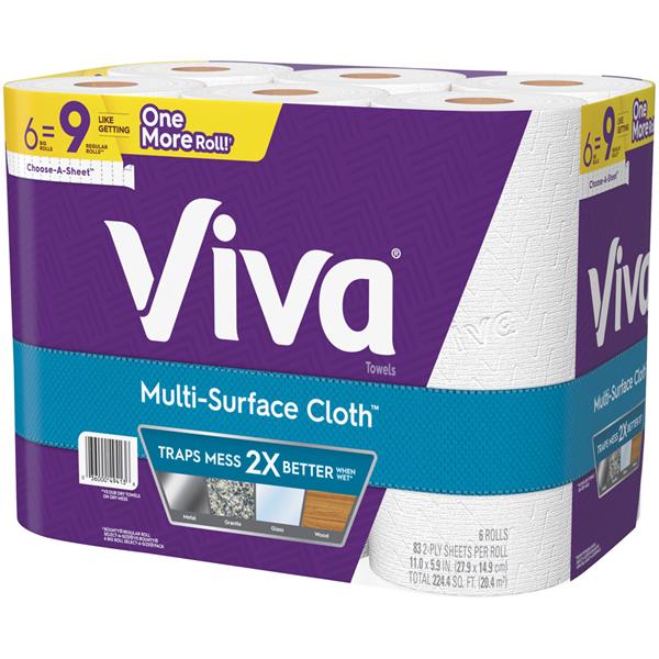 VIVA MULTI SURFACE 6 PACK (4/6/83)