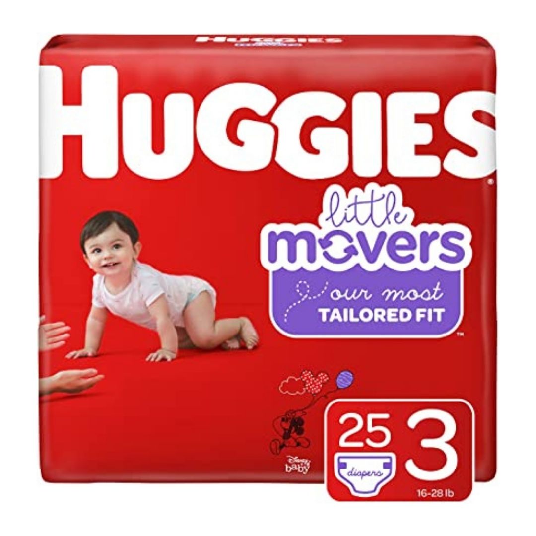 HUGGIES DIAPER SUPREME JUMBO S3 25PC / 4/CS