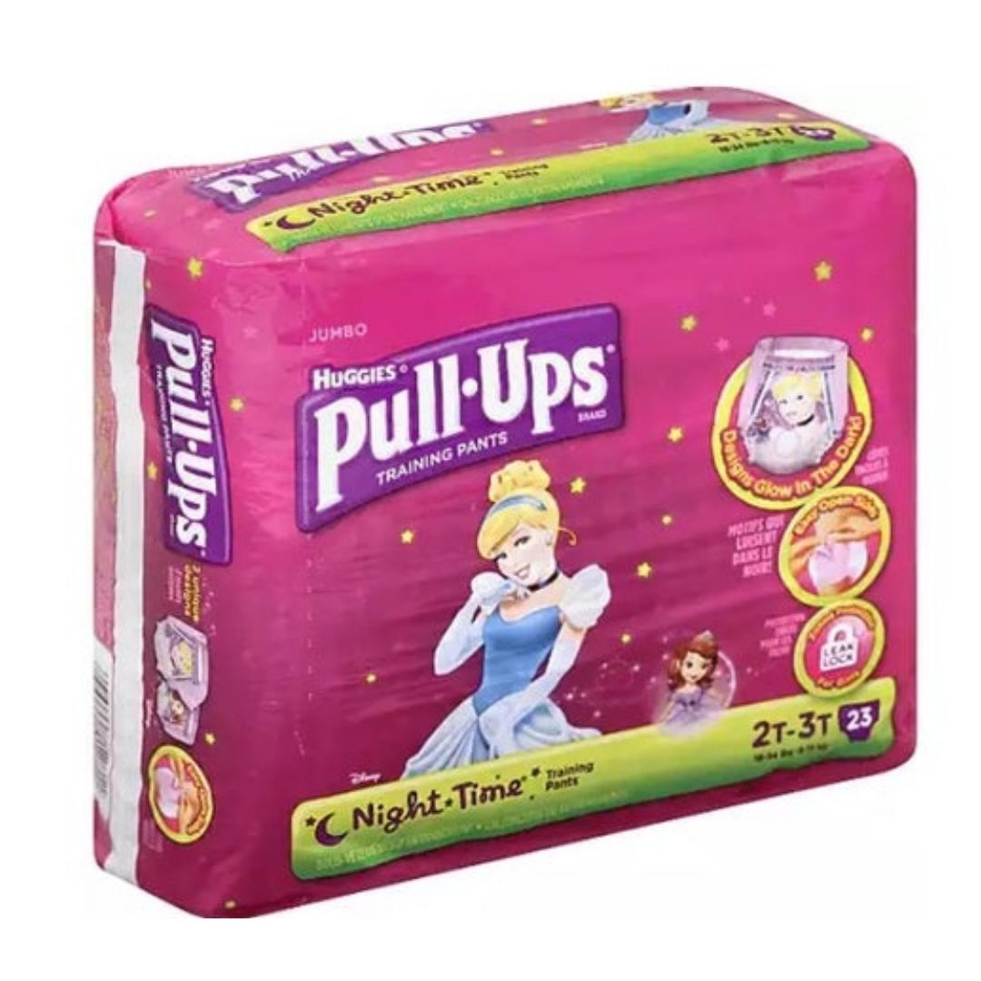 HUGGIES PULL-UPS GIRL 2T-3T 4x23