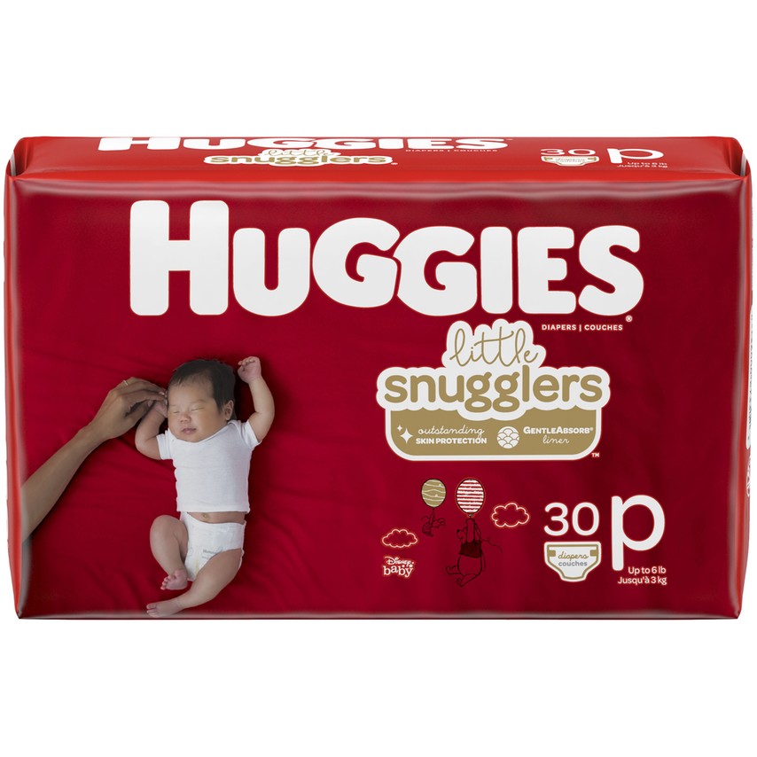 HUGGIES DIAPERS PREEMIES (30PC/6/CS) | Divico Cash & Carry Sint Maarten