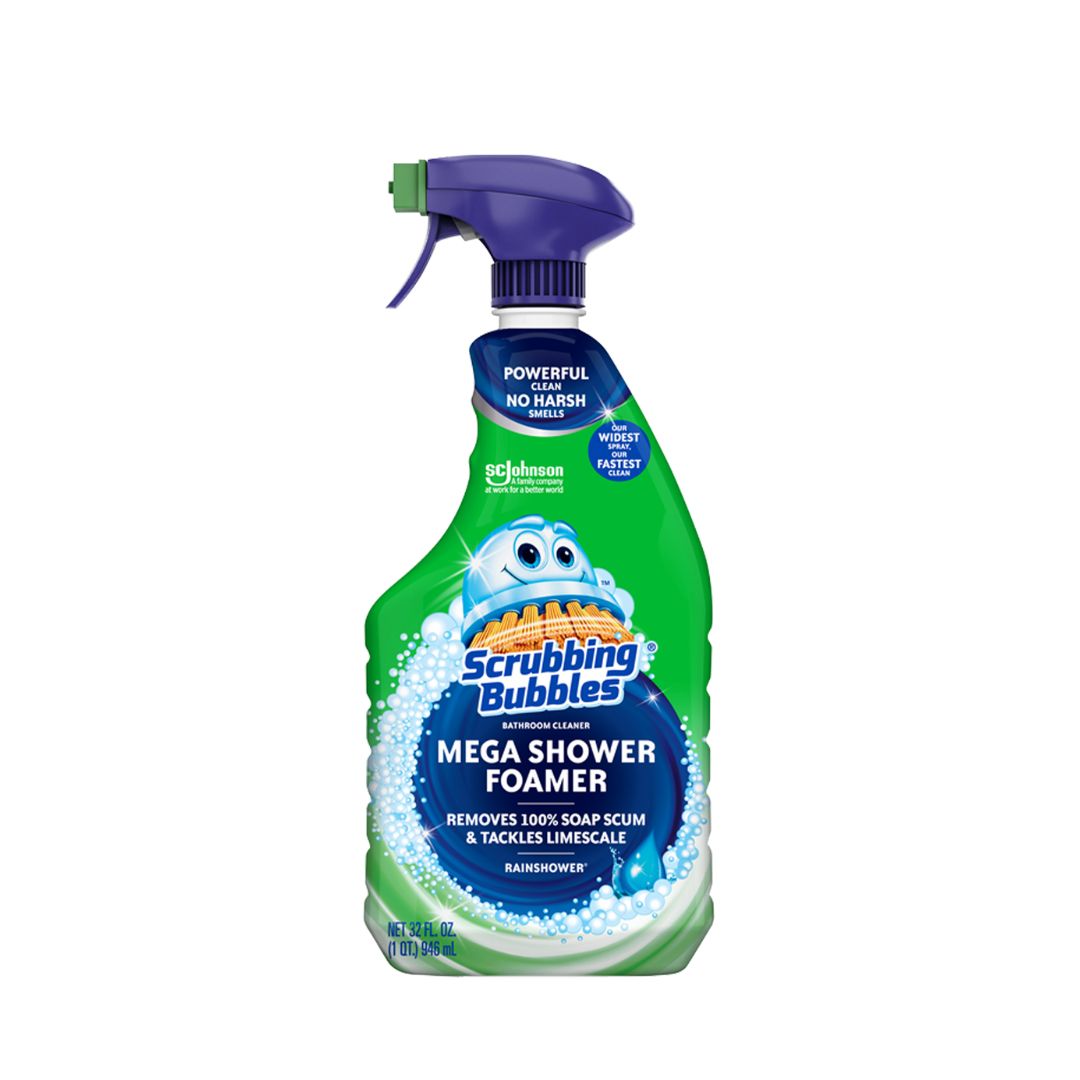 SCRUBBING BUBBLES® BATHROOM DISINFECTANT MEGA SHOWER FOAMER AEROSOL 20/8OZ