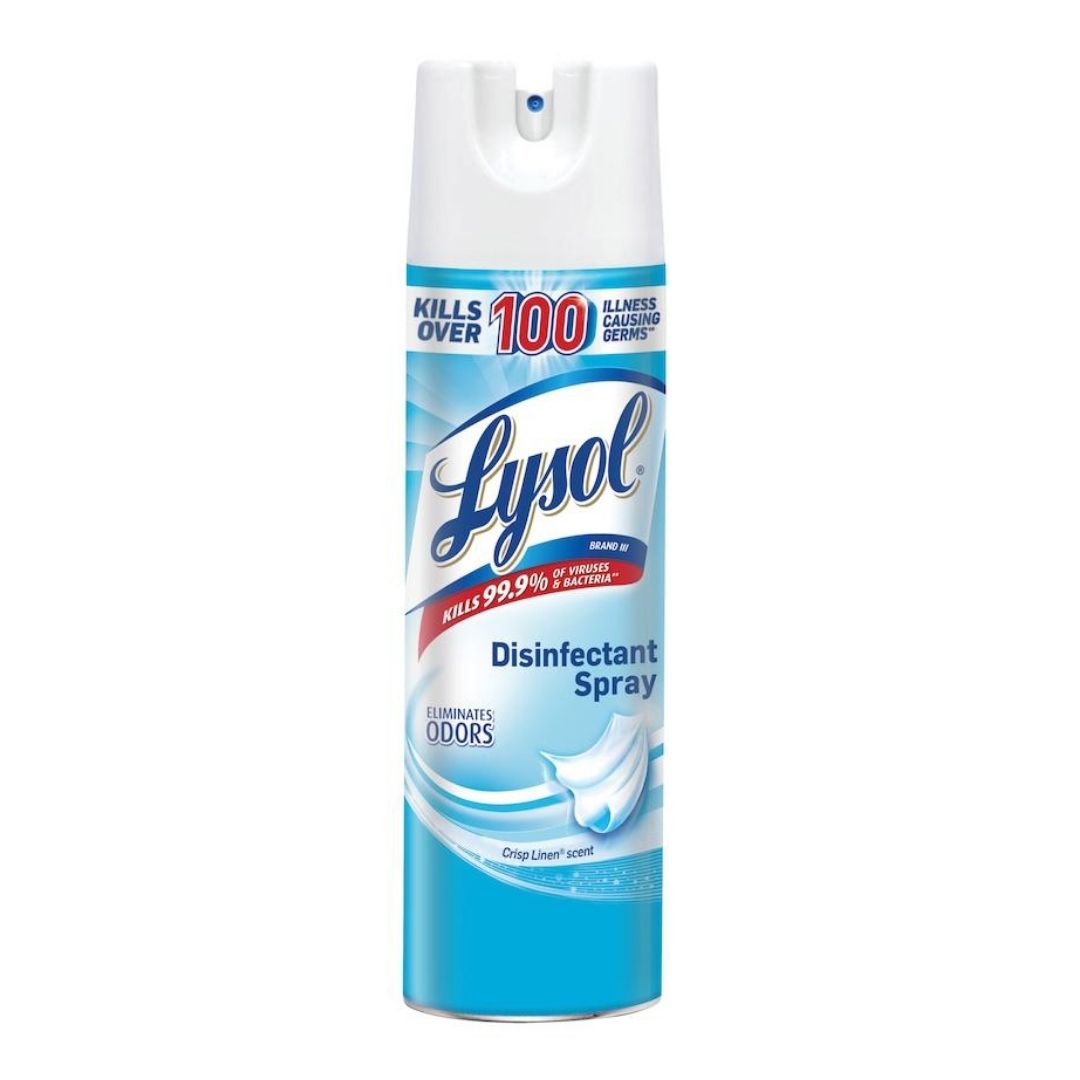 Lysol Disinfecting spray - crisp linen 12 / 12.5 oz.