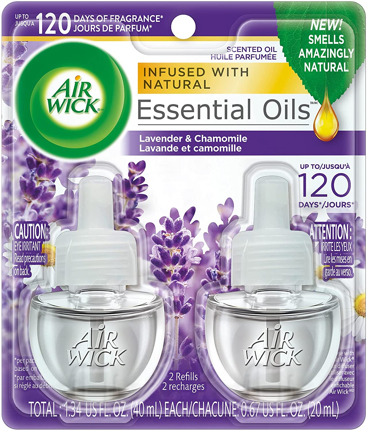 AirWick Scented oil Twin refill Lavender & Chamomille 6/(2x.67oz)