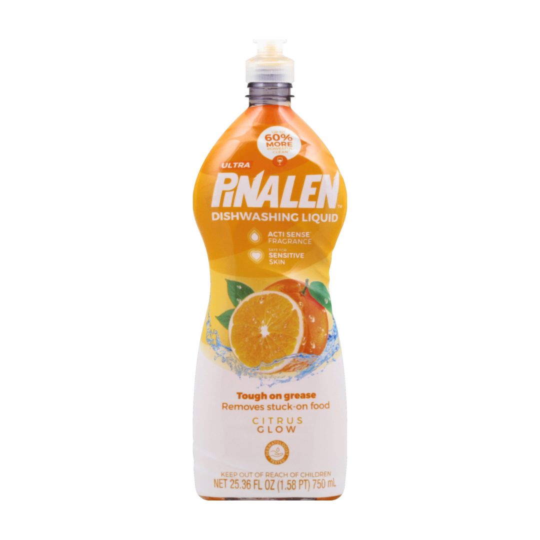 PINALEN DISHWASHING LIQUID CITRUS GLOW 25OZ / 12CS