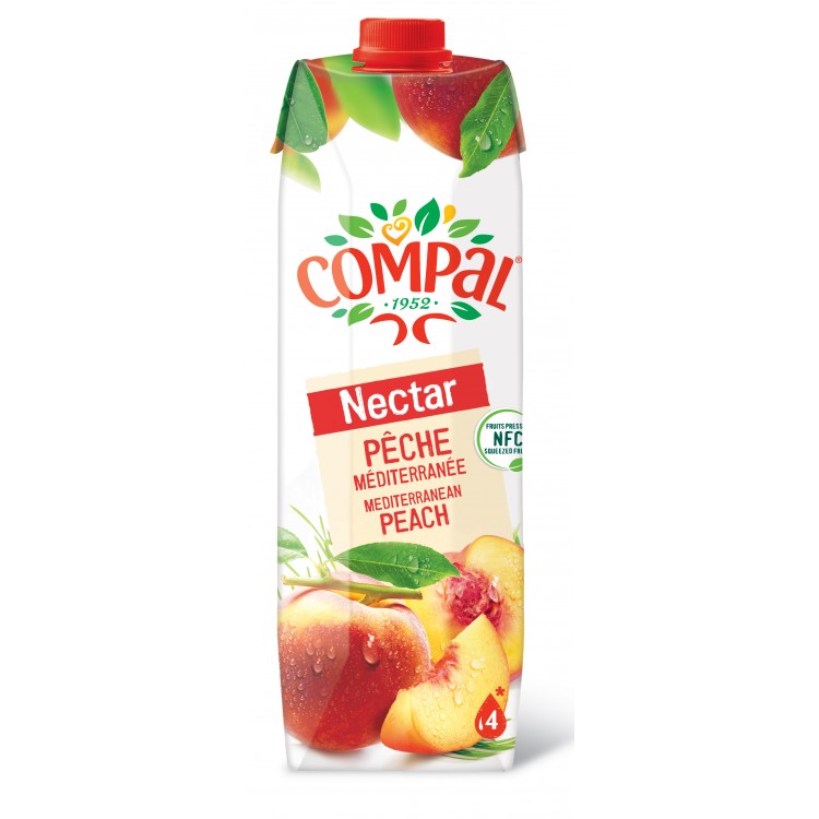 COMPAL PEACH 1L | Divico Cash & Carry Sint Maarten