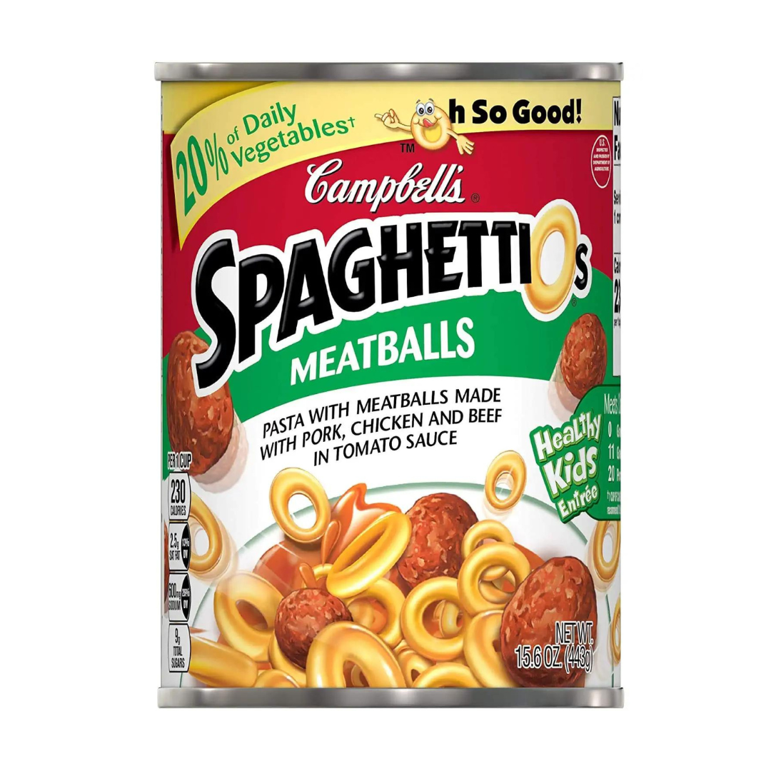 CAMPBELL'S SPAGHETTI MEATBALL 24/ 15.6
