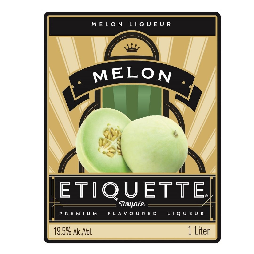 ETIQUETTE MELON 12/1L