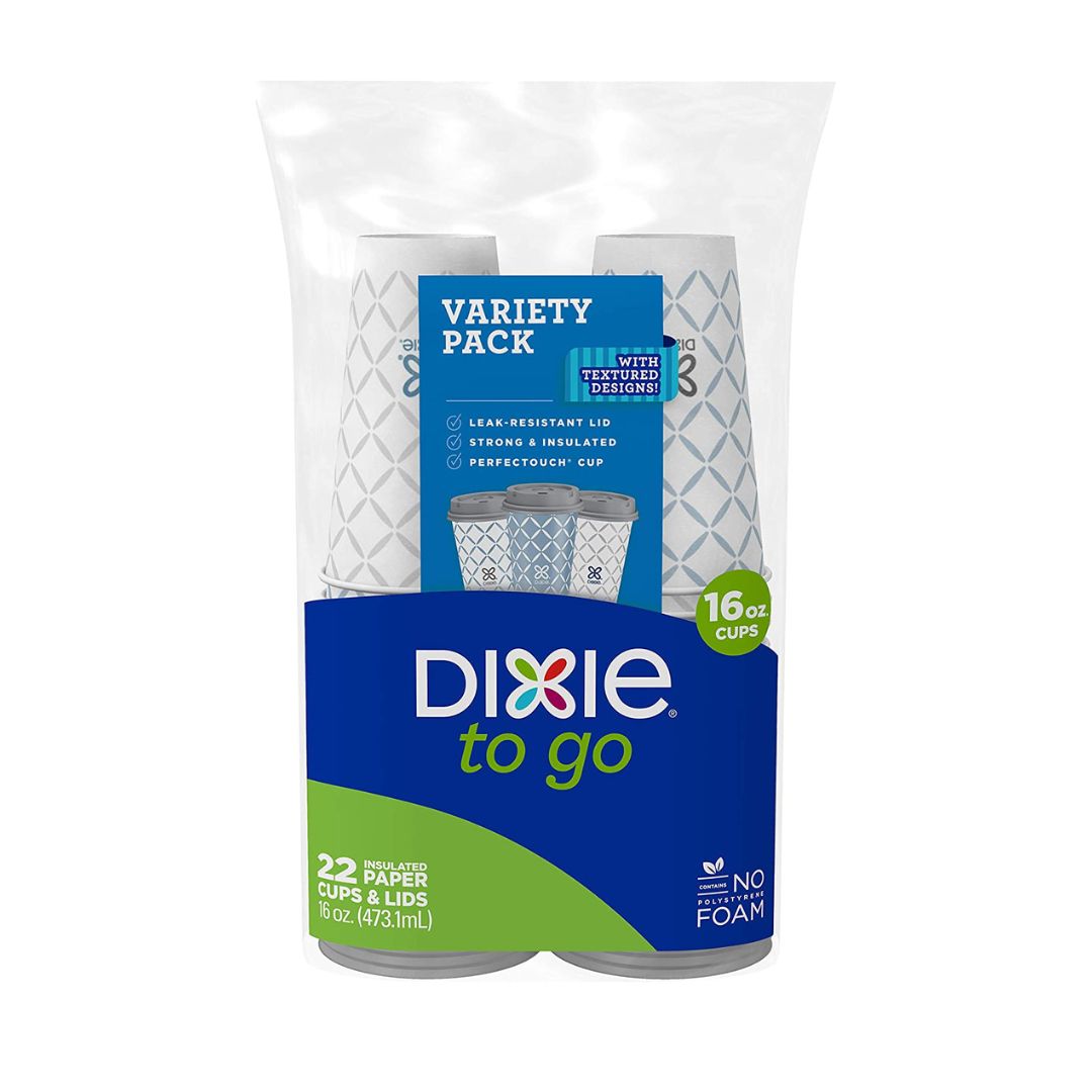 DIXIE CUPS LIDS 16OZ/68CT