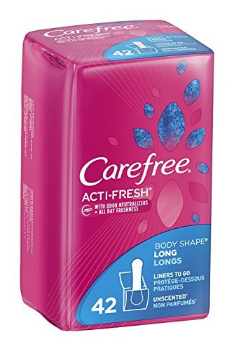 CareFree BODYSHAPE LONG QW 42ct /8 Pack