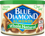 BLUE DIAMOND WHOLE NATURAL ALMOND 12 X 170G