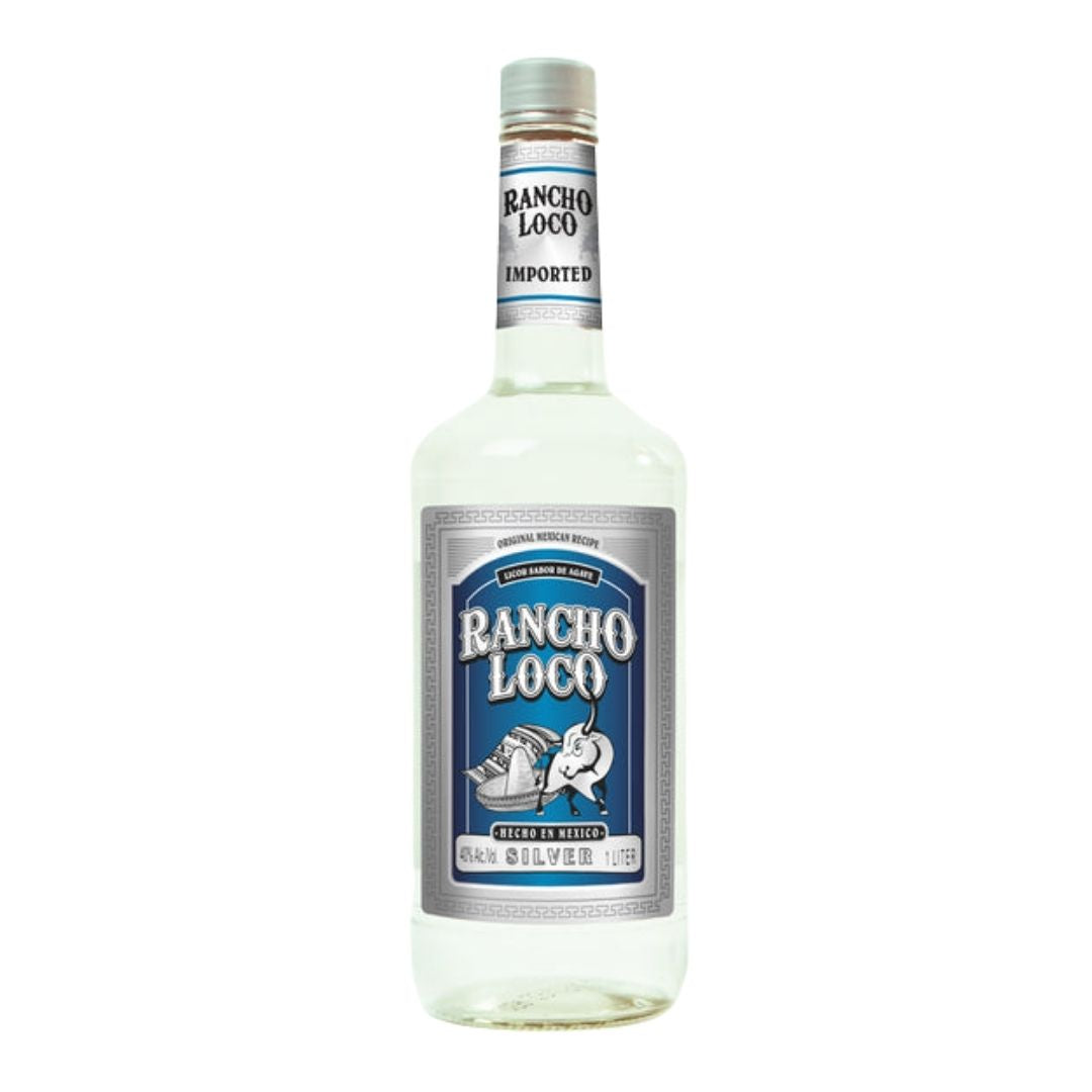 RANCHO LOCO TEQUILA SILVER 40% 1L