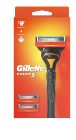GILLETTE RASOIR FUSION +3RECX8